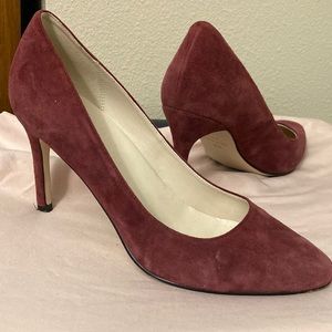 Cole Haan burgundy wine pumps Sz 8 1/2